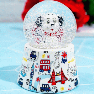 101-Dalmatians-Mini-Globe-glitter