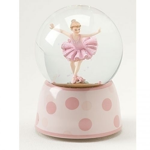 Polka Dot Ballerina Globe