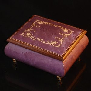 Italian Jewelry Box Plum 17A