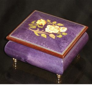 Italian Jewelry Box Plum 17CF