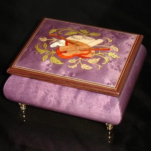 Italian Jewelry Box Plum 17CVM