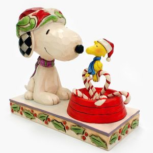 Snoopy Candy Cane Christmas front view