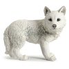 White Wolf Cub figurine