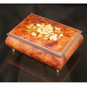 Italian Jewelry Box Dark Elm 2462