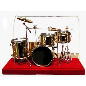 Large Drum set collectible with cover