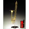 Miniature Trombone with stand and case