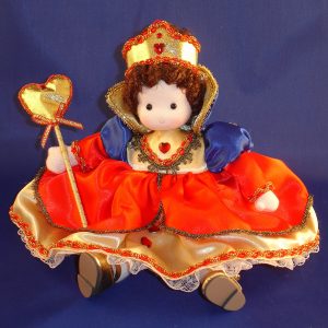 Queen of Hearts musical doll