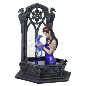 Water Dragon and Woman figurine