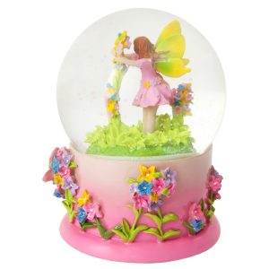 Fairytale water globe back side