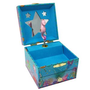 Under the Sea Musical Jewelry Box-small-box-opened