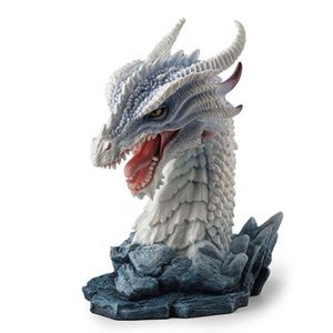 White Dragon Bust