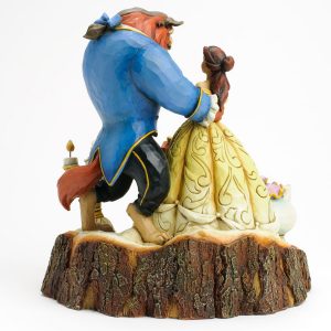 Beauty and the Beast Tale as Old as Time Jim Shore back view