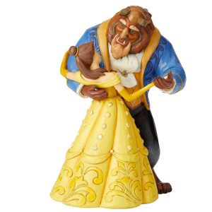 Beauty and the Beast Belle and Beast Dancing Jim Shore back view