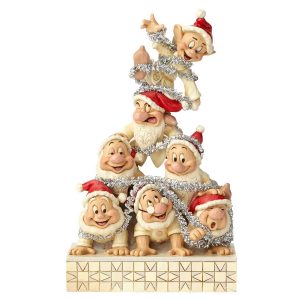 Dwarfs White Woodland Jim Shore