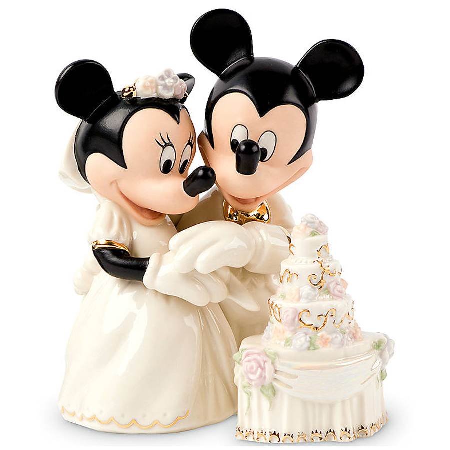 minnie's dream wedding figurine by lenox