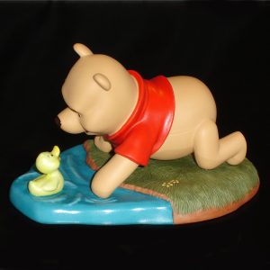Winnie the Pooh with Duck left side view