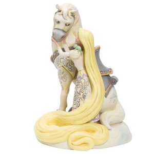 Rapunzel White Woodland by Jim Shore side-view