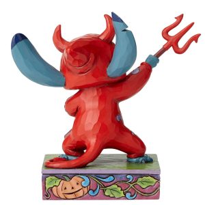Stitch Devil Costume Jim Shore back view