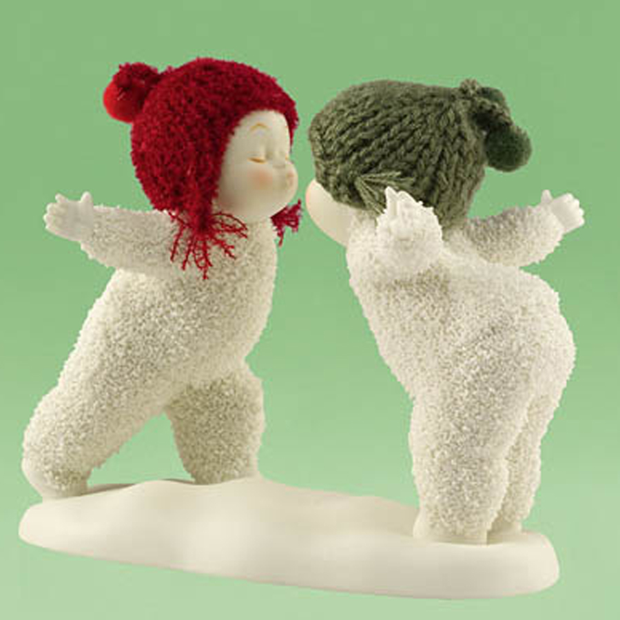 Snow Baby Pucker Up figurine