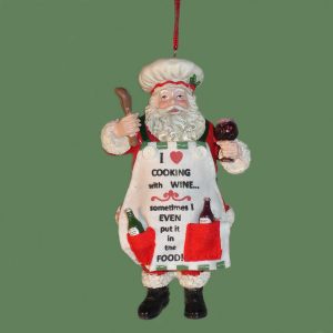 Santa-Wine-Ornament