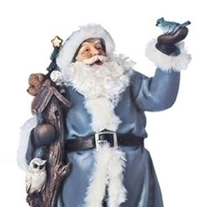 Blue-Santa-Bird-House-Close-Up