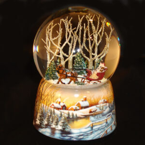 Sleigh-Ride-Snow Globe