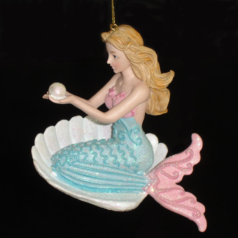 Mermaid-Pearl-Ornament-side-view