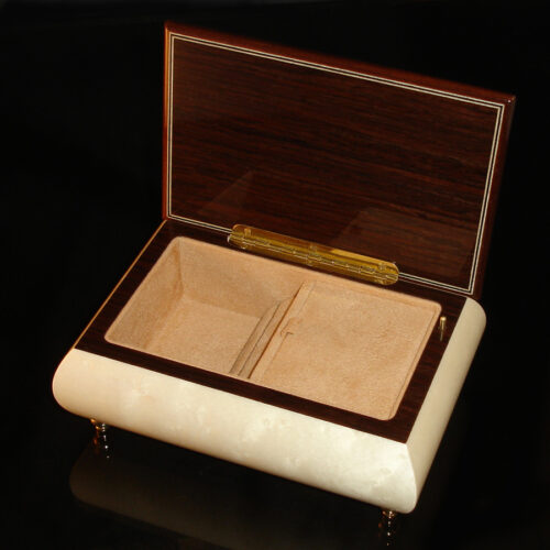 Italian-Jewelry-Box-04CVM-White-open