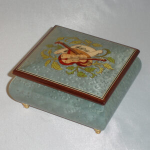 talian Jewelry Box 17CCM-Light-Blue