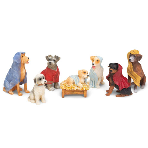 Dog-Nativity-Set