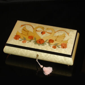 Italian-Inlay-Jewelry-Box-Swans