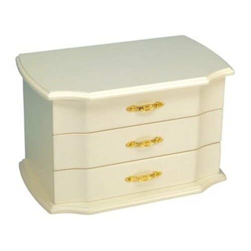 White-Large-Musical-Ballerina-Jewelry-Box