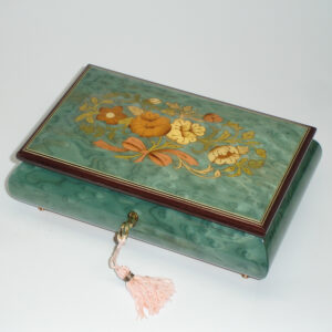 Italian-Inlay-Musical-Jewelry-Box-Sea-Foam-Green