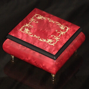Italian-Inlay-Musical-Ring-Box-Wine-Red