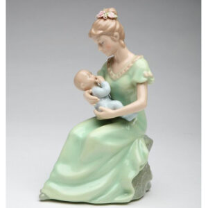 Mom-and-Baby-Boy-Porcelain-Musical