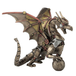 Steampunk-Dragon-and-Sphere