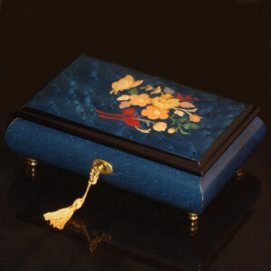 Italian-Inlay-Musical-Jewelry-Box-Butterfly-Blue