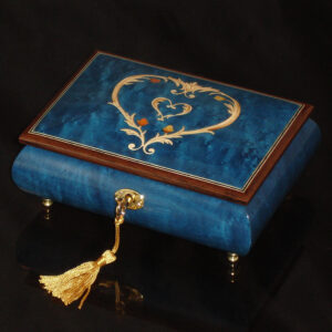 Italian-Inlay-Musical-Jewelry-Box-Heart-Dark-Blue