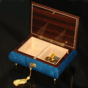 Italian-Inlay-Musical-Jewelry-Box-Heart-Dark-Blue-open-no-cover