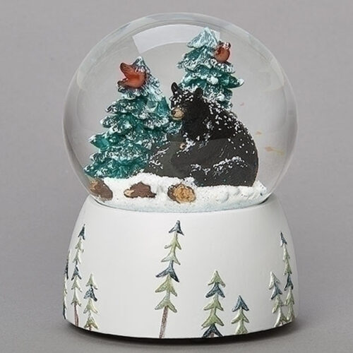 Black-Bear-Snow-Globe