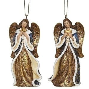 Blue-Gold-Angel-Ornaments