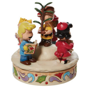 Peanuts-Gang-Caroling-Around-Tree-back-view