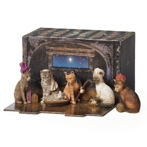 Cat-Nativity-Scene
