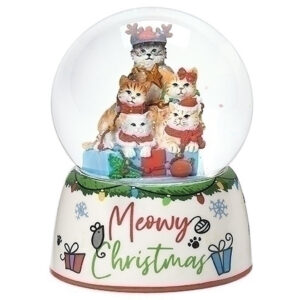 Cats-Christmas-Snow-Globe