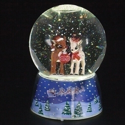 Rudolph-Lighted-Snow-Globe