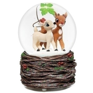 Rudolph-and-Clarice-Mistletoe-Globe