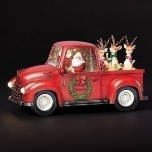Santa-Truck-Reindeer