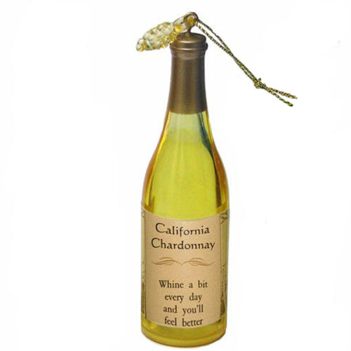 Wine-Bottle-Ornament-Chardonnay