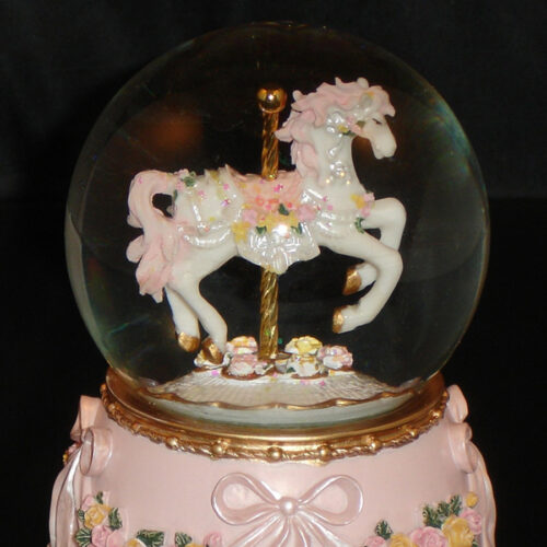 Pink-Carousel-Horse-close-up