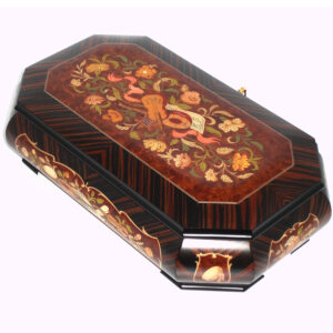 Large Italian Inlay Rosewood back top